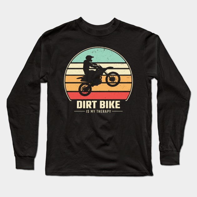 dirt bike Long Sleeve T-Shirt by Circle Project